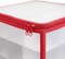Easy Storage 64 Compartment Zippered Christmas Ornament Box Tote Chest, with Handles, Holds 64 Ornaments That are up to 3 inch in Diameter